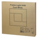 64W Double Square Border Line LED Frame Panel 600 X 600 Recessed Ceiling Light 6500K PFL04