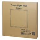 40w LED Recessed Ceiling Panel Frame Border Edge Light Green 600 X 600 PFL40G