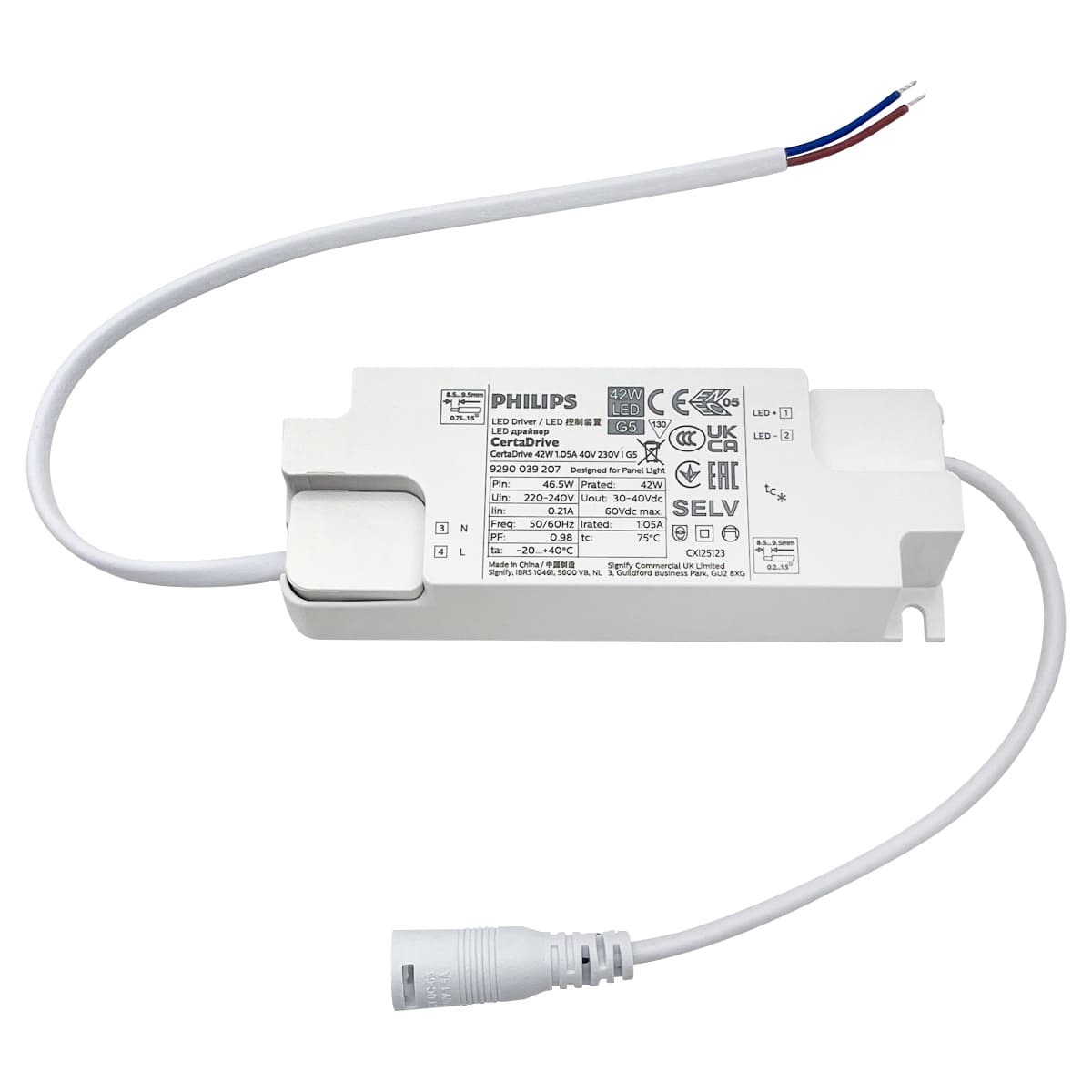 Replacement Driver for LED Panel 42W PHILIPS LED Drivers