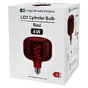 4w Coil LED Filament Light Bulb E27 Red Mirror Glass Decorative Lamp REDCYL