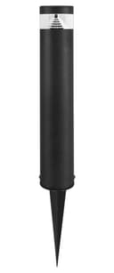 3w Black LED Bollard Post Ground Spike Light Cool White ZLC301CW