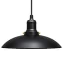 Hanging Ceiling Pendant Lampshade Black Metal 