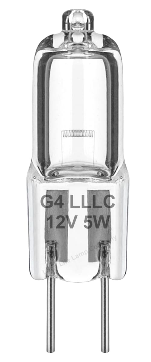 G4 Halogen 5w Clear Light Bulb