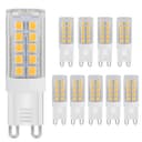 10 PACK 5w G9 LED Bulb Warm White Equivalent 40w Replacement for Halogen Capsule 