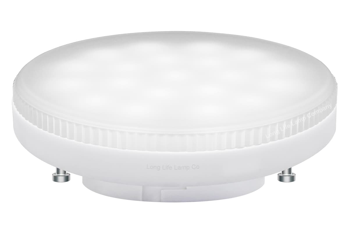 7w LED GX53 Light Bulb Cool White Replacement For Round CFL 