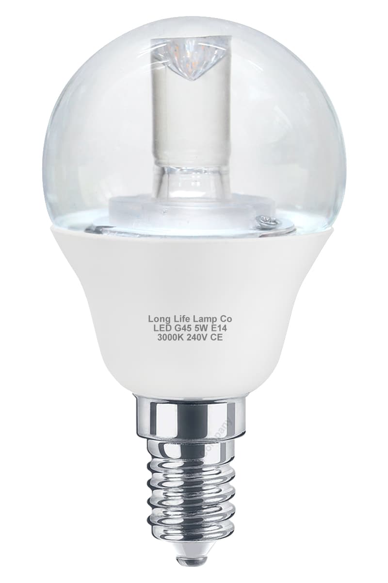 5w Clear Lens Golf Ball LED Bulb E14 SES