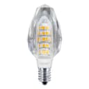 4w Crystal LED Candle Bulb E14 Warm White 