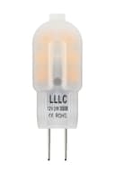 G4 12v LED Bulb 2w Equivalent 20w Replaces Halogen Capsule Frosted Cover Warm White 