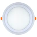 18w Round LED Ceiling Panel Cool White 3 Switch Mode White Ring