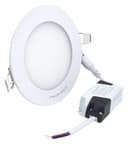 6w LED Round Recessed Ceiling Flat Panel Ultra Slim Warm White 