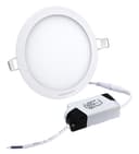 18w LED Round Recessed Ceiling Flat Panel Down Light Ultra Slim 3500K Warm White