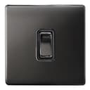 Single light Switch1 Gang 2 Way Black Nickel Wall Switch N302GME