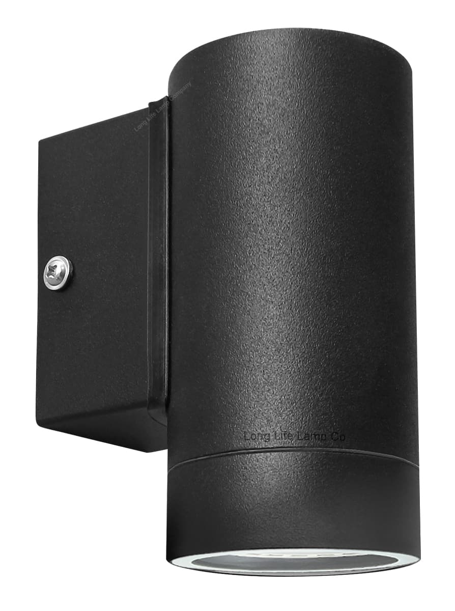 Black Stainless Steel Single Outdoor Wall Light IP65 ZLC018B
