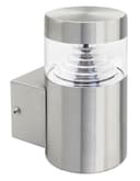3w Modern LED Outdoor Garden Wall Light Stainless Steel IP44 Warm White ZLC044
