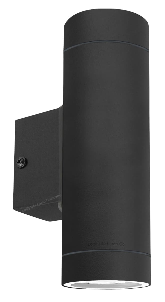 Black Stainless Steel Double Outdoor Wall Light IP65 ZLC019B