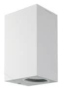 Modern Rectangular Up Down Matt White Outdoor Wall Light ZLC062W 
