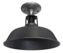 Vintage Retro Industrial Flush Mount Farmhouse Pewter Ceiling Light Shade