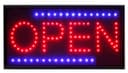 LED Open Sign For Shop Window Display Illuminated Flashing LED Sign Super Bright 