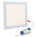 18w LED Square Recessed Ceiling Panel White 4000K 