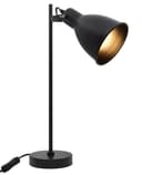Vintage Metal Table Lamp Vintage Industrial Black Desk Lamp Scone Shade