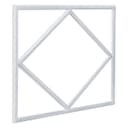 64W LED Recessed Ceiling Panel Frame Edge Light Blue and 6500K Cool White 600×600 PFL03