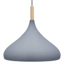 Grey Metal Dome Pendant Ceiling Light Vintage Orient Hanging Shade M0136