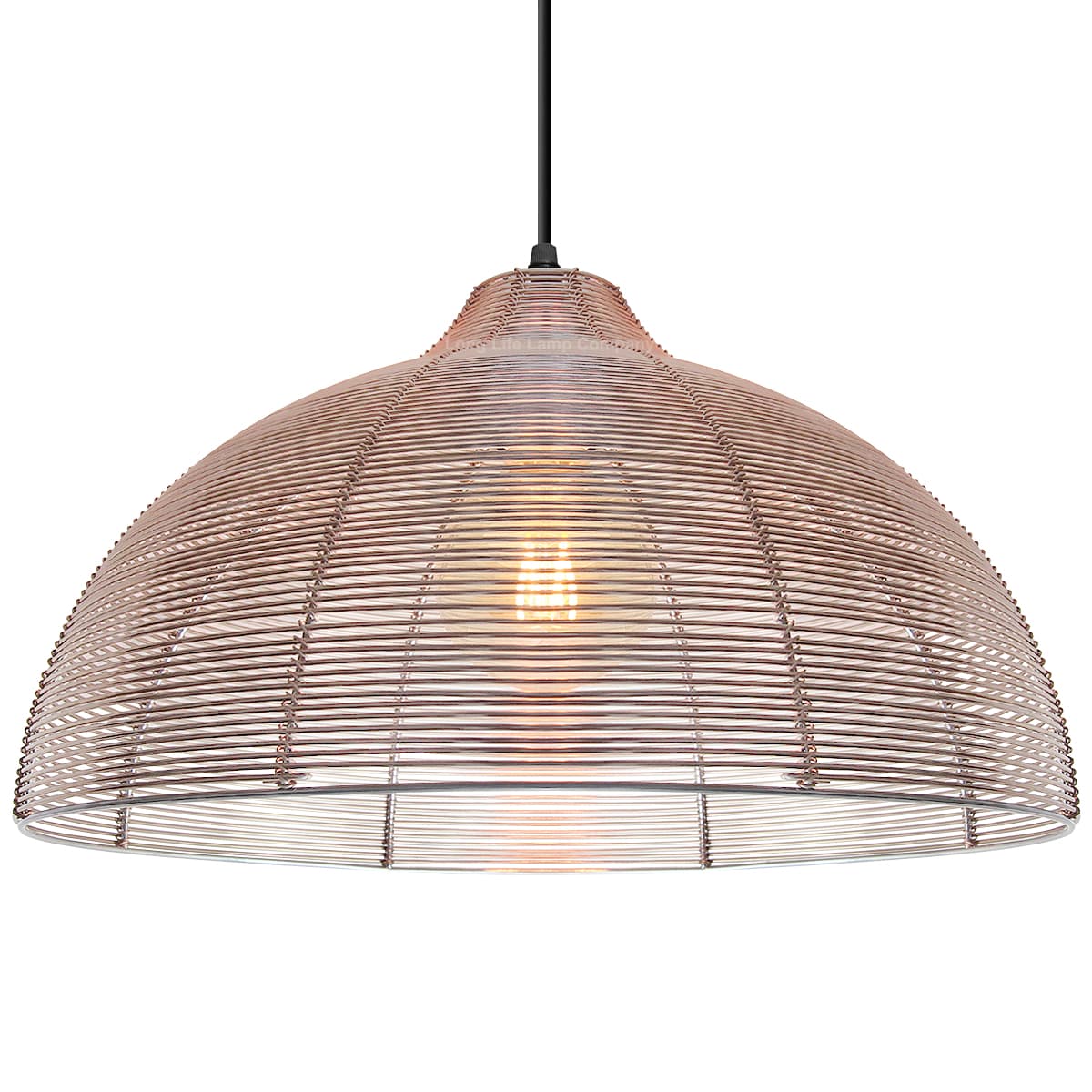Modern Copper Cage Ceiling Pendant Light M0182
