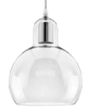 Modern Mini Globe Clear Glass Pendant Light M0185