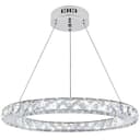 Modern Round Chandelier LED Ring Pendant Ceiling Light Cool White M0170