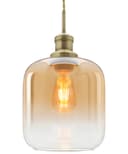 Modern Vintage Glass Gold Pendant Light M0203