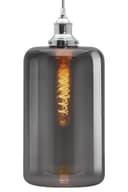 Modern Glass Smokey Grey Pendant Light M0208