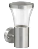 Modern LED Single Outdoor Wall Light Stainless Steel ZLC337 with 5W LED Candle WW
