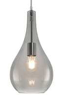 Modern Smoky Grey Glass Ceiling Pendant Light M0213