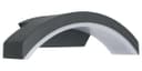 Modern Curved 7W LED Outdoor Wall Light Cool White ZLC339CW