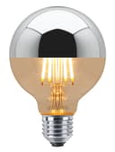 4w LED Crown Silver Light Bulb Mirror Top E27 Warm White