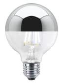 4w LED Crown Silver Light Bulb Mirror Top E27 Cool White