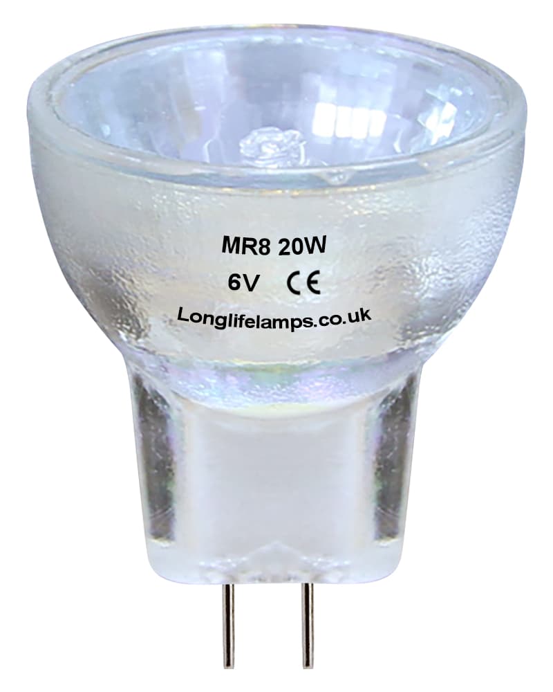 MR8 Halogen Bulb 20W 6V