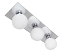 Modern IP44 Opaque 3 Globe Ceiling Light M0220