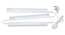 15w LED T5 Under Cabinet Link Light 6000k Cool White 220-240v AC Pack of 3 x 395mm with Plug UC393