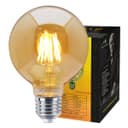 Retro Vintage LED 6w Dimmable Globe Smoked Gold Glass G95 E27 