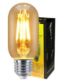 Retro Vintage LED 4W Edison Style Filament Tube Bulb Smoked Gold Glass T45 E27