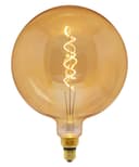 4w Industrial Vintage LED Globe E27 Amber Smoked Glass G250