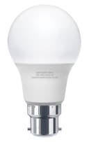 9W LED A60 Light Bulb Bayonet B22 Cool White 6500K