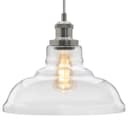 Modern Retro Ceiling Clear Glass Pendant Lamp H3021