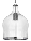 Modern Clear Transparent Glass Ceiling Pendant Shade Bell Bubble Effect H3022