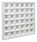 40w LED Panel 600 x 600 Recessed Ceiling Light 6500K 36 Sections Modular Replacement