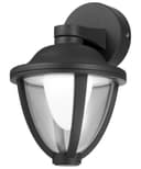 Modern 12W Black LED Outdoor Wall Light Cool White ZLC358BCW Garden Light 