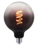 Glass Globe LED Light Bulb Vintage Edison Screw Coil Spiral Filament Grey G125 Gradient E27 GREYG125G