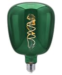 4w LED Decorative Green Vase Light Bulb E27 Glass Body Coil Spiral Filament GREENVASE