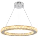 LED Modern Round Ceiling Chandelier Ring Warm White